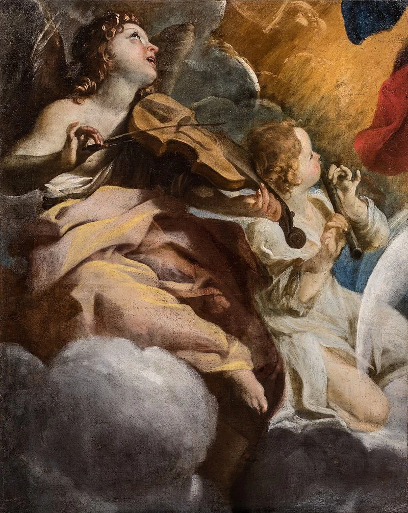 14-Angeli Musicanti - Chiesa di Santa Maria della Concezione, Roma 
